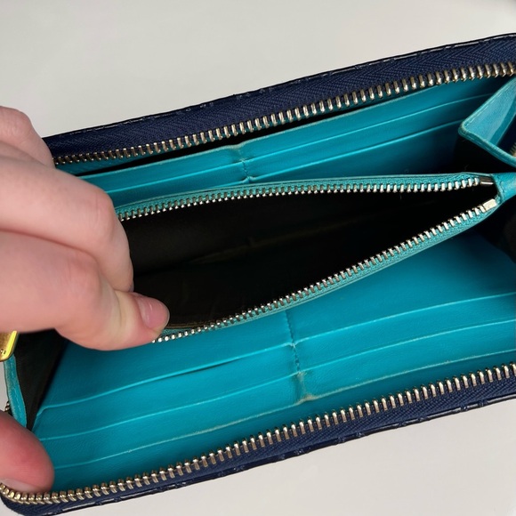 Lady Dior Mini Cannage Patent Zippy Wallet - Picture 6 of 9